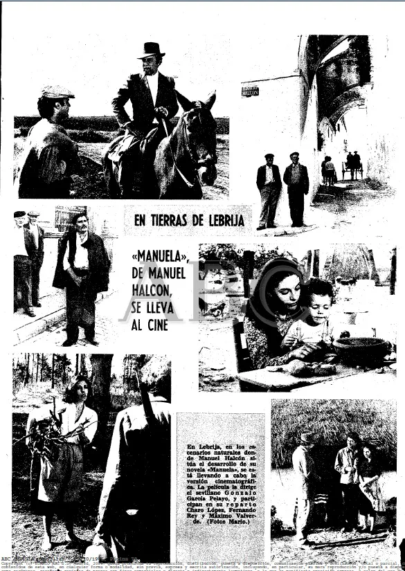 ABC Manuela En tierra de Lebrija, Gonzalo García Pelayo