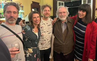 Actores Smog en tu corazón con Gonzalo