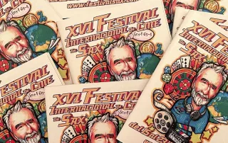 Festival Internacional de Cine de Sax Ilustración de Olga Parra