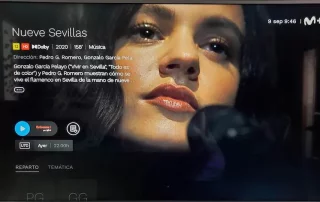 Foto de Rosalía en Nueve Sevillas