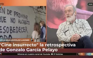 Gonzalo en la TV argentina entrevista de Nicolás Artusi en el Canal IP