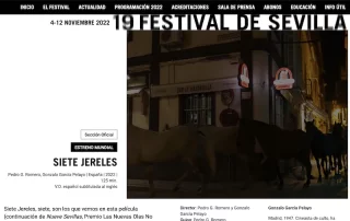 Festival de Cine Europeo de Sevilla Siete Jereles