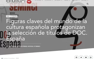 67 edición de la SEMINCI con Gonzalo García-Pelayo