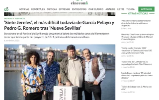 Prensa Cine con Ñ por José A. Cano Siete Jereles