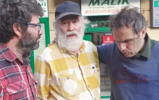 En Lavapiés con Lucía Seles y Sebastián Toro