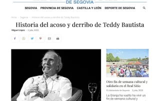 Historia del acoso y derribo de Teddy Bautista