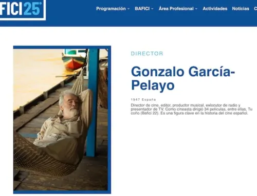 Gonzalo García-Pelayo. Ficha de participante en el BAFICI.