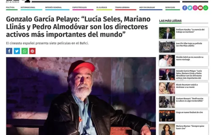 Diario Hoy entrevista a Gonzalo García-Pelayo