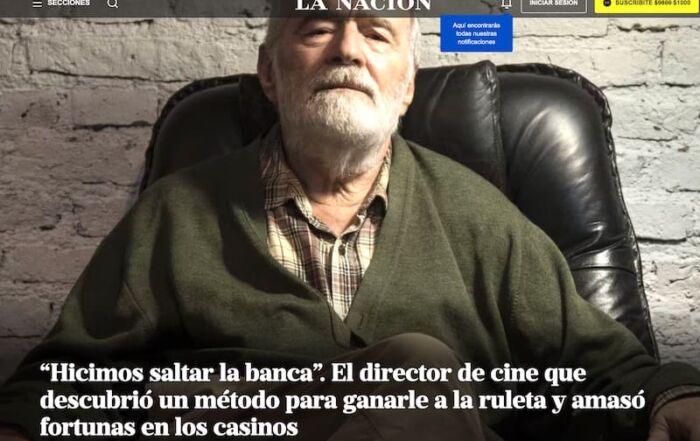 Entrevista de La Nacion a Gonzalo García-Pelayo