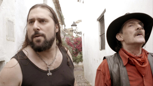 Luis y Javier en "Todo es de Color" película de Gonzalo García Pelayo
